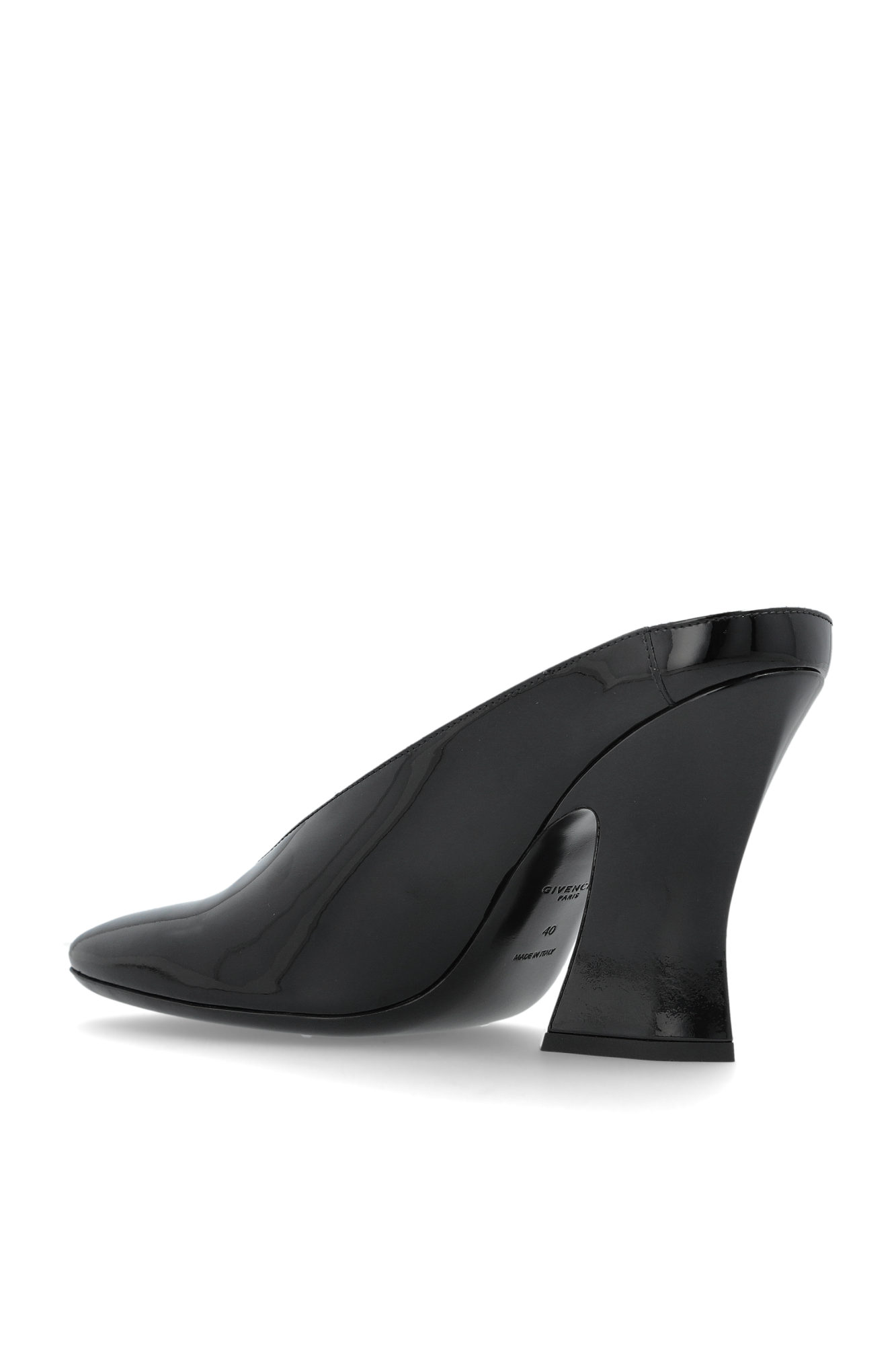 Givenchy ブラック ミュール　36ハーフ イタリア GIVENCHY(ジバンシィ) サンダル・ミュール(レディース